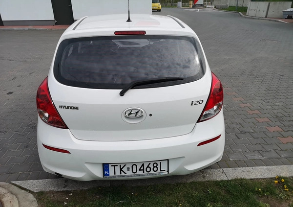 Hyundai i20 cena 29900 przebieg: 106000, rok produkcji 2013 z Kraków małe 154